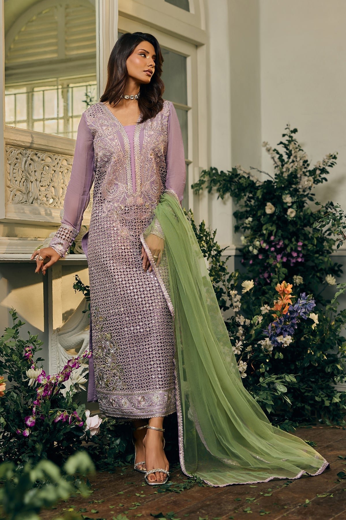 Charizma | Celine Festive Edit Luxury Lawn | CCE6-04