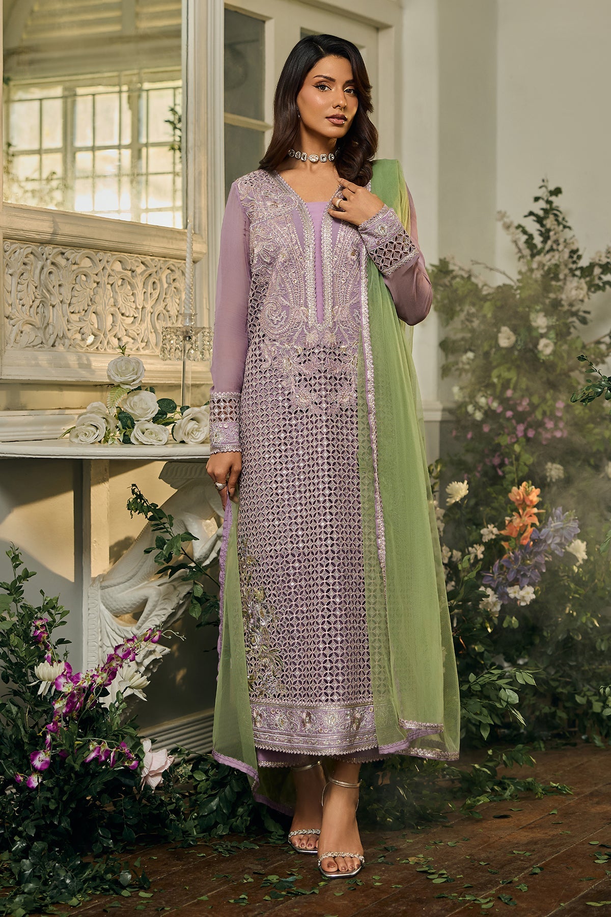 Charizma | Celine Festive Edit Luxury Lawn | CCE6-04