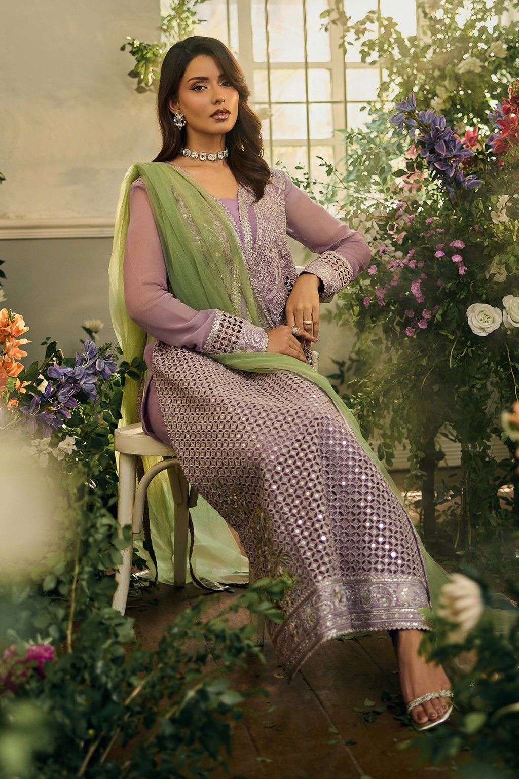 Charizma | Celine Festive Edit Luxury Lawn | CCE6-04