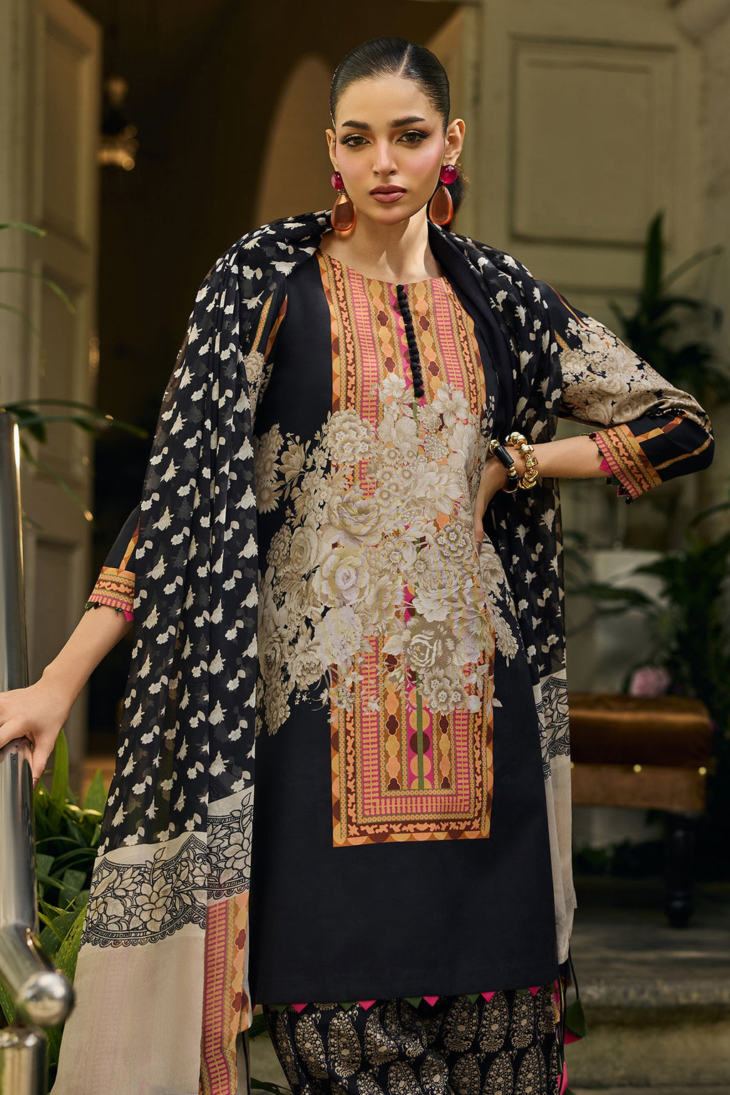 Charizma | C-Print Vol 2 - 3pcs Printed Lawn | CP6-10