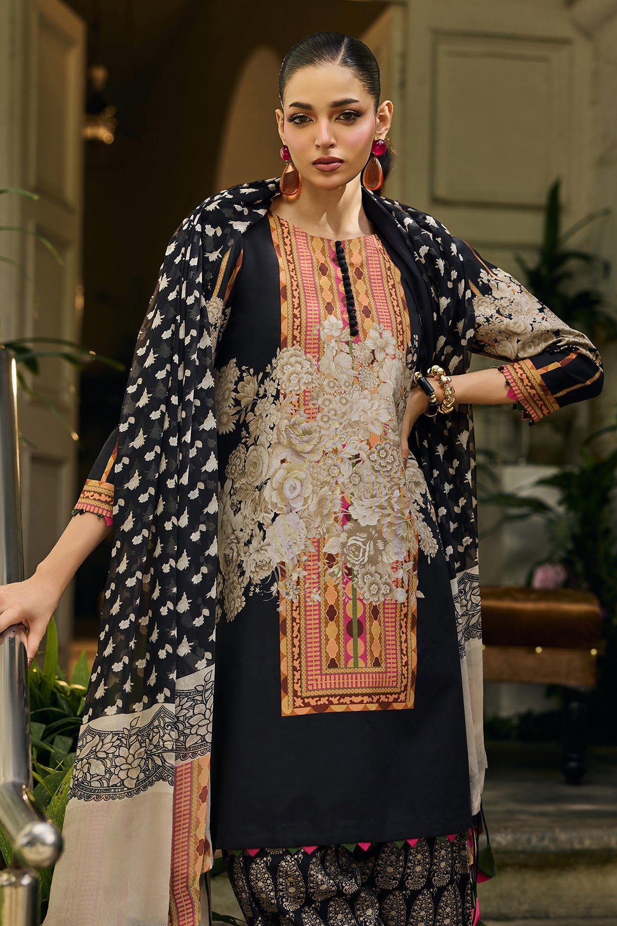 Charizma | C-Print Vol 2 - 3pcs Printed Lawn | CP6-10