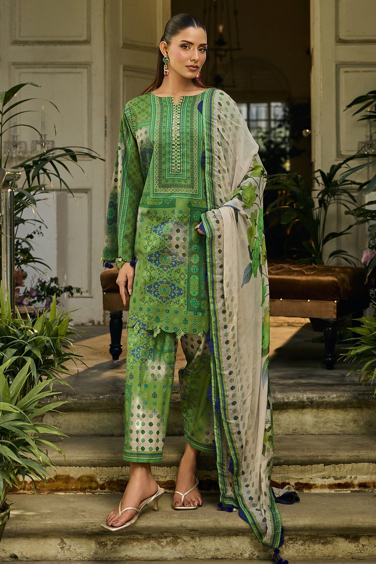 Charizma | C-Print Vol 2 - 3pcs Printed Lawn | CP6-17