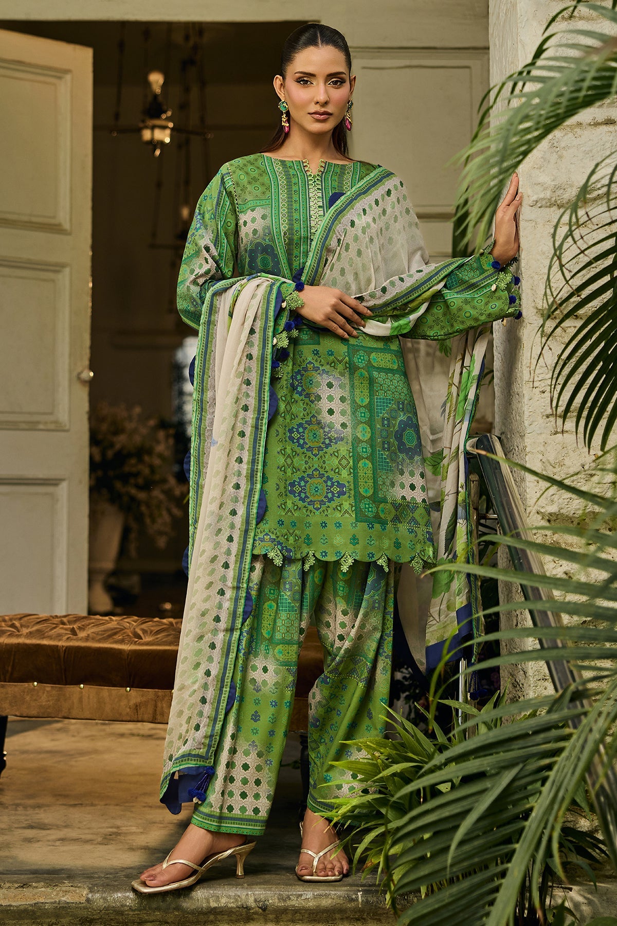 Charizma | C-Print Vol 2 - 3pcs Printed Lawn | CP6-17