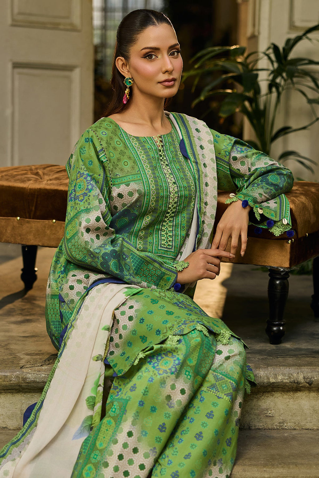 Charizma | C-Print Vol 2 - 3pcs Printed Lawn | CP6-17