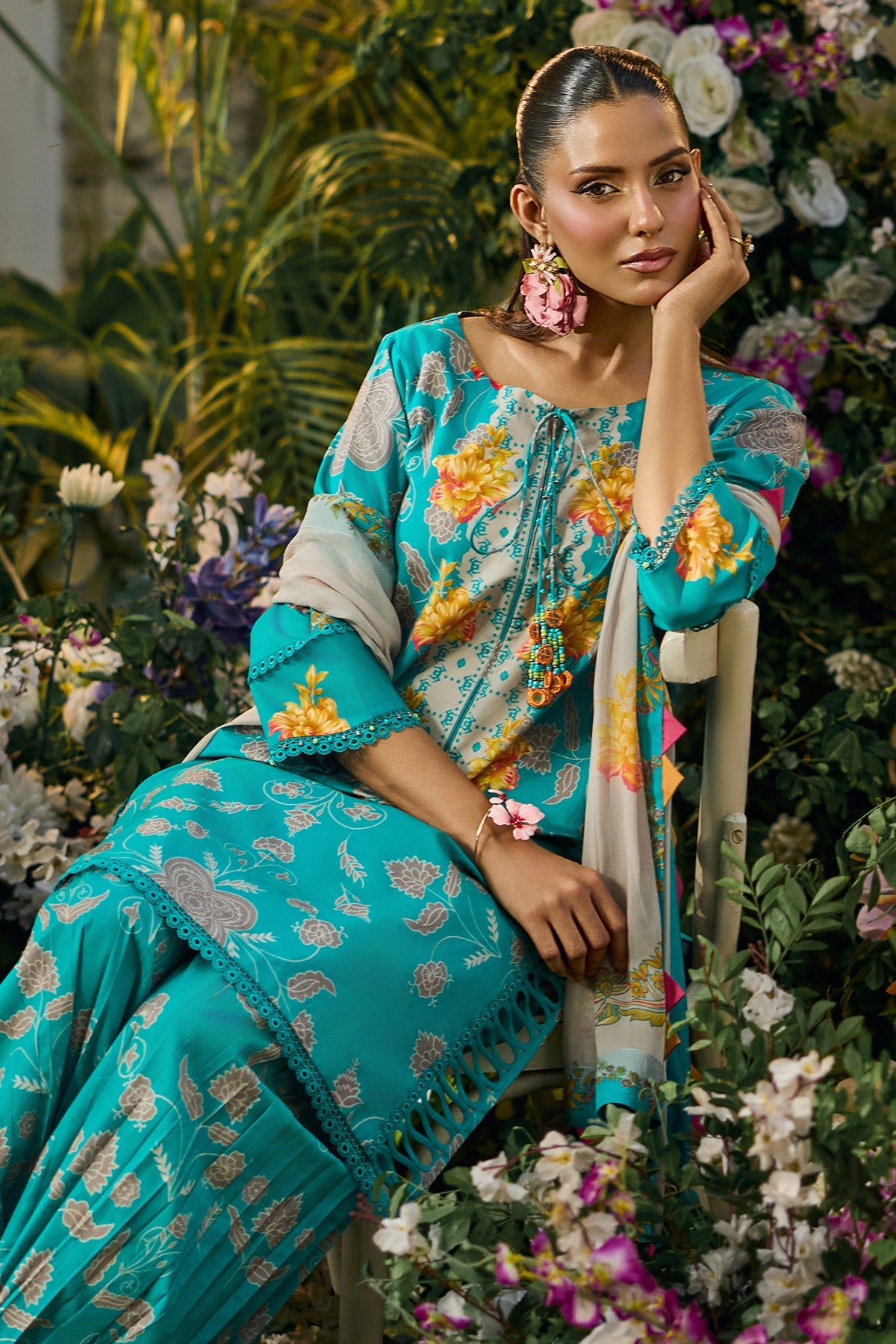 Charizma | C-Print Vol 2 - 3pcs Printed Lawn | CP6-12