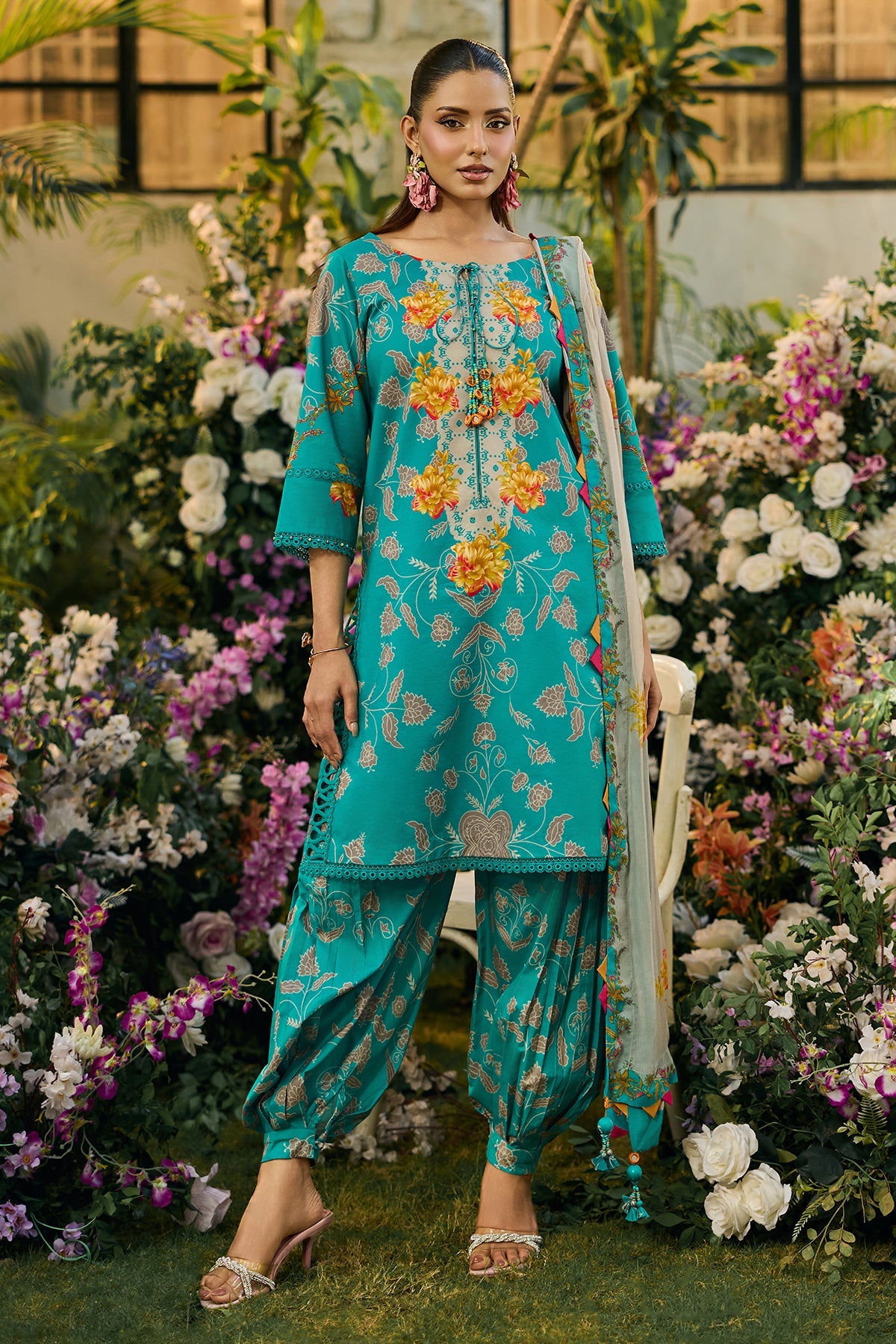 Charizma | C-Print Vol 2 - 3pcs Printed Lawn | CP6-12