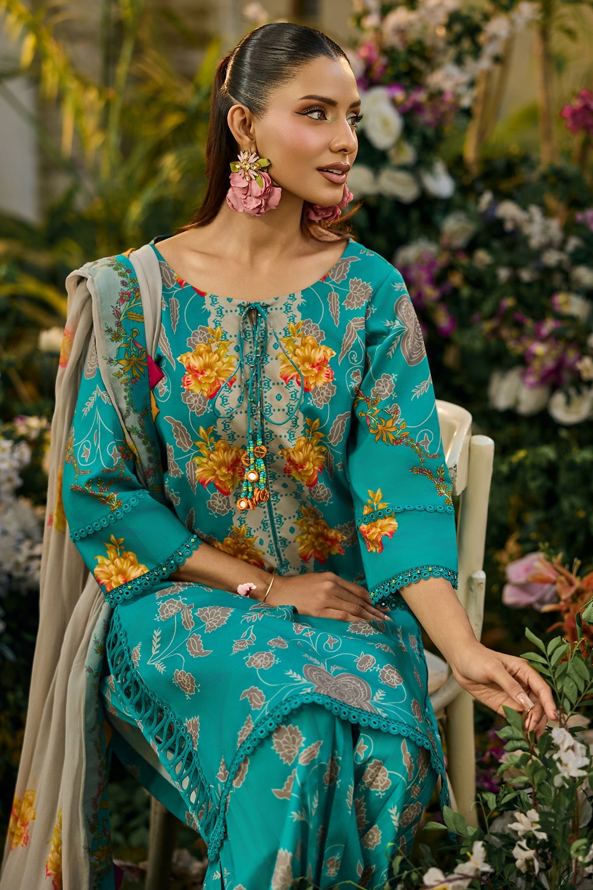 Charizma | C-Print Vol 2 - 3pcs Printed Lawn | CP6-12
