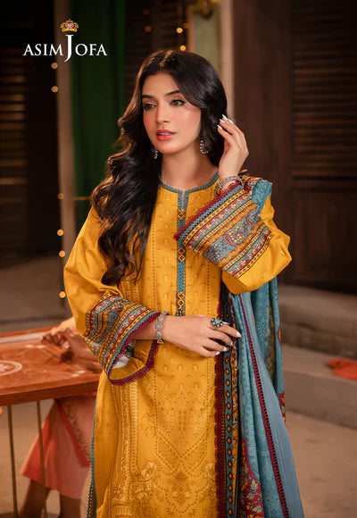 Asim Jofa | PRINTED LAWN | AJEL-18