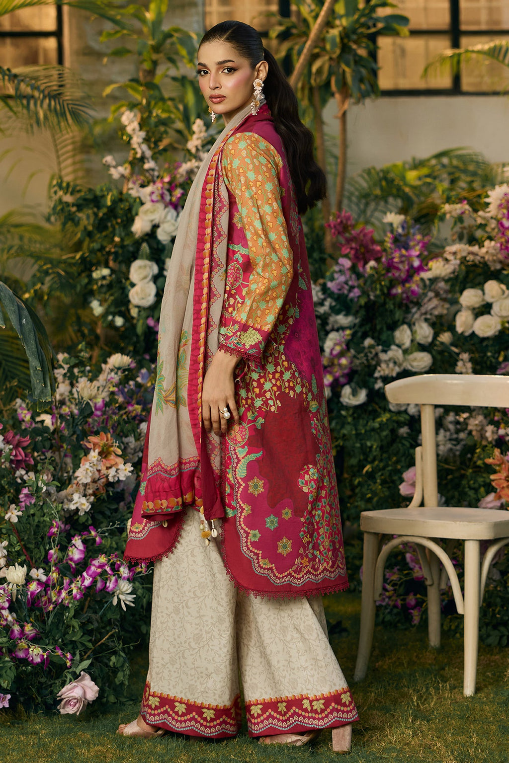 Charizma | C-Print Vol 2 - 3pcs Printed Lawn | CP6-16