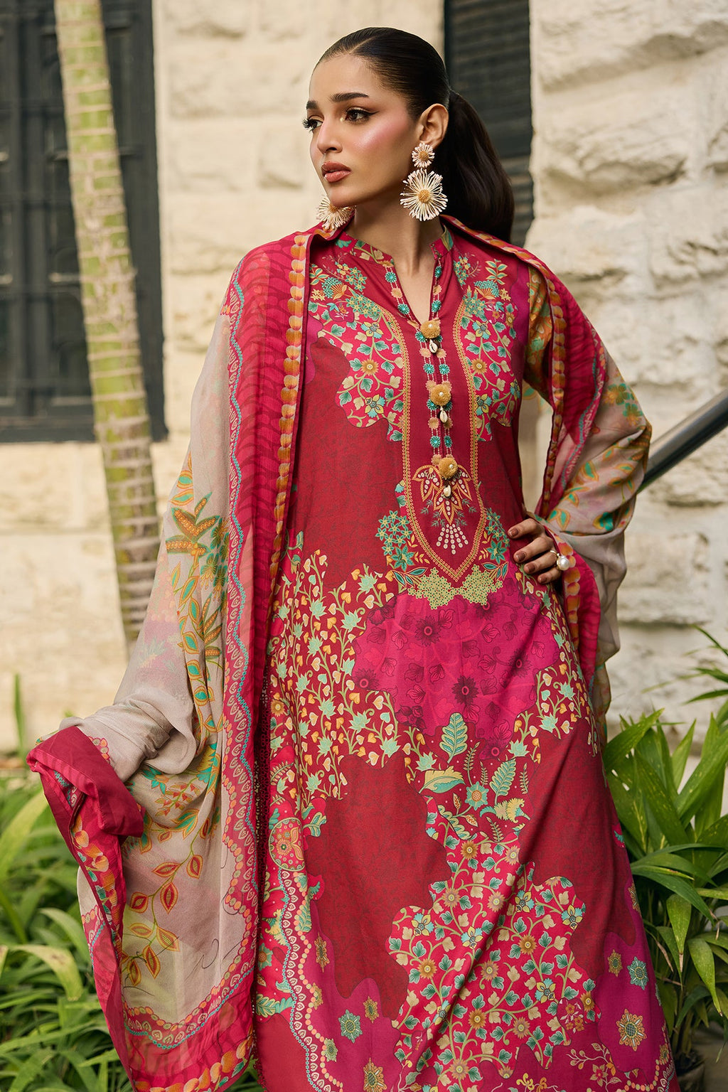 Charizma | C-Print Vol 2 - 3pcs Printed Lawn | CP6-16