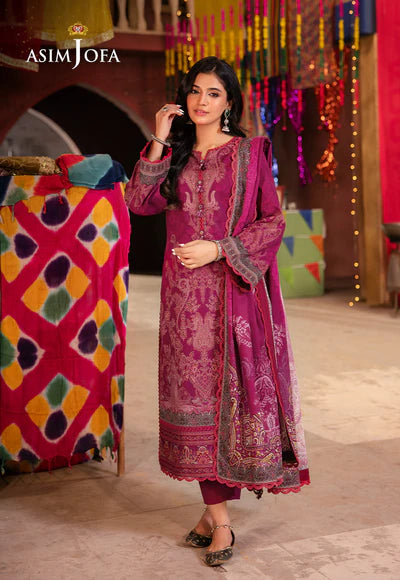 Asim Jofa | PRINTED LAWN | AJEL-12