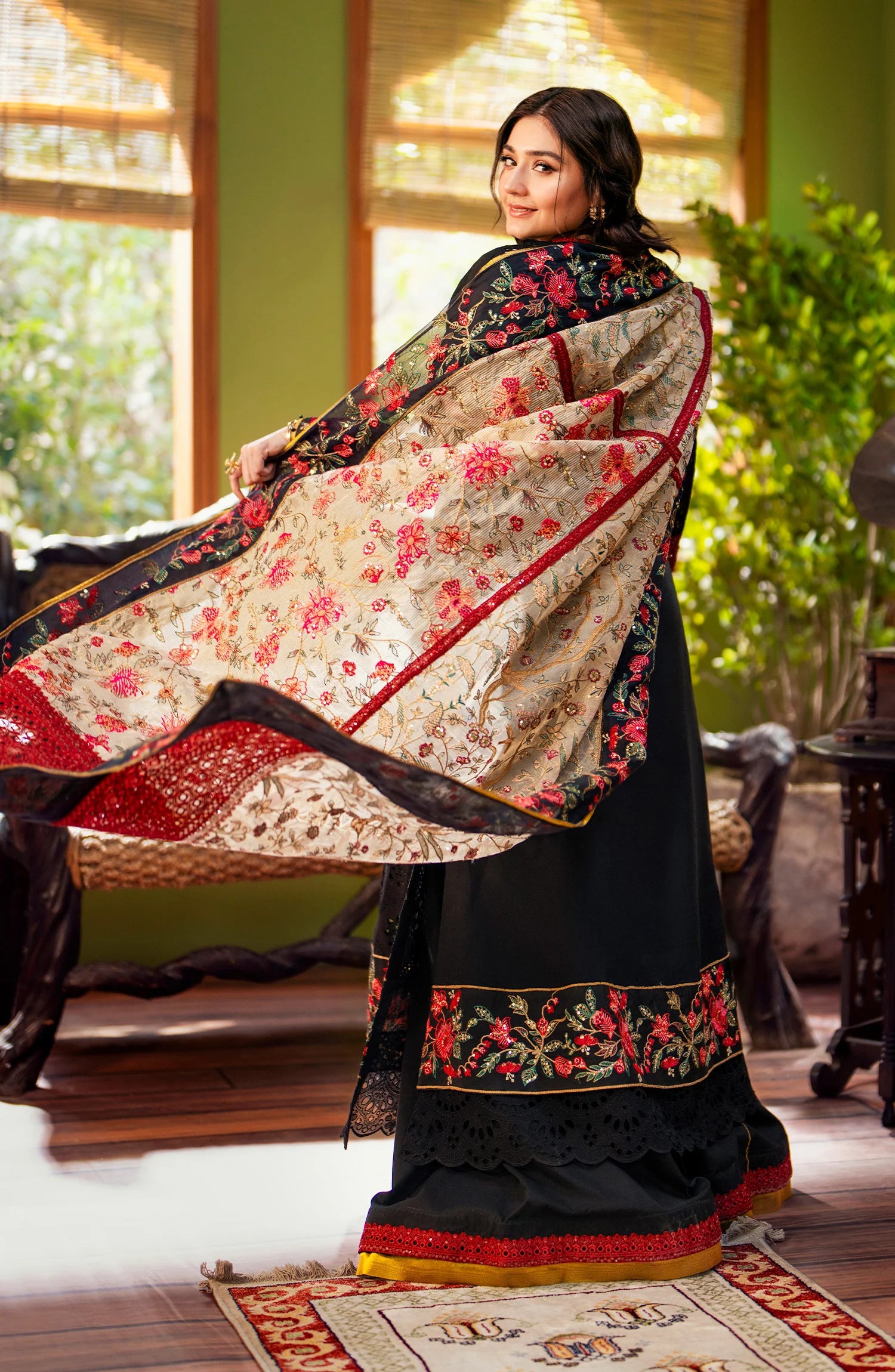 Maryum N Maria | Lawn |   Zayna MS24-569