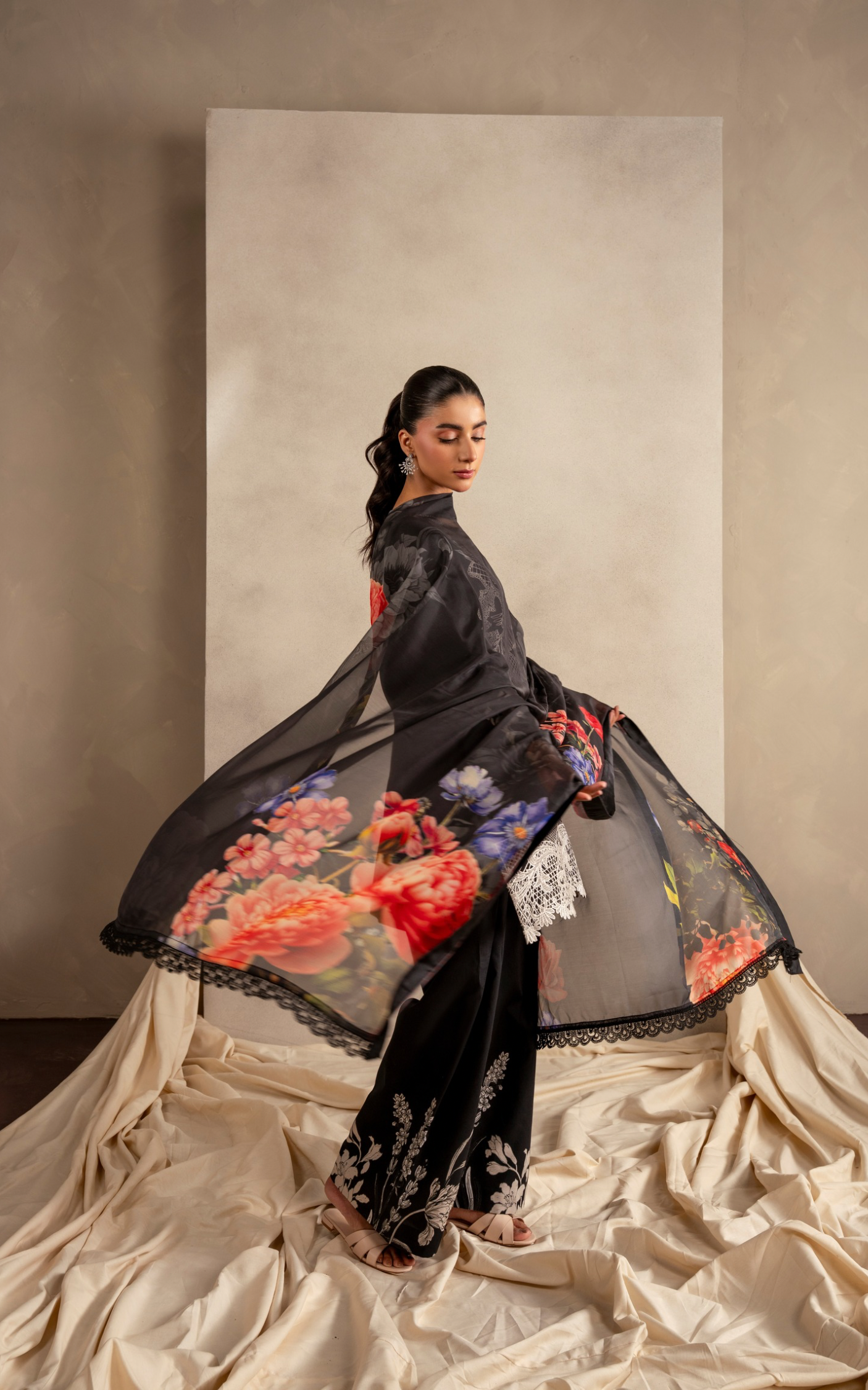 Asifa & Nabeel | Meraki 3 Pcs EMbroidered Lawn | Wildflower Whimsy MSSL-06