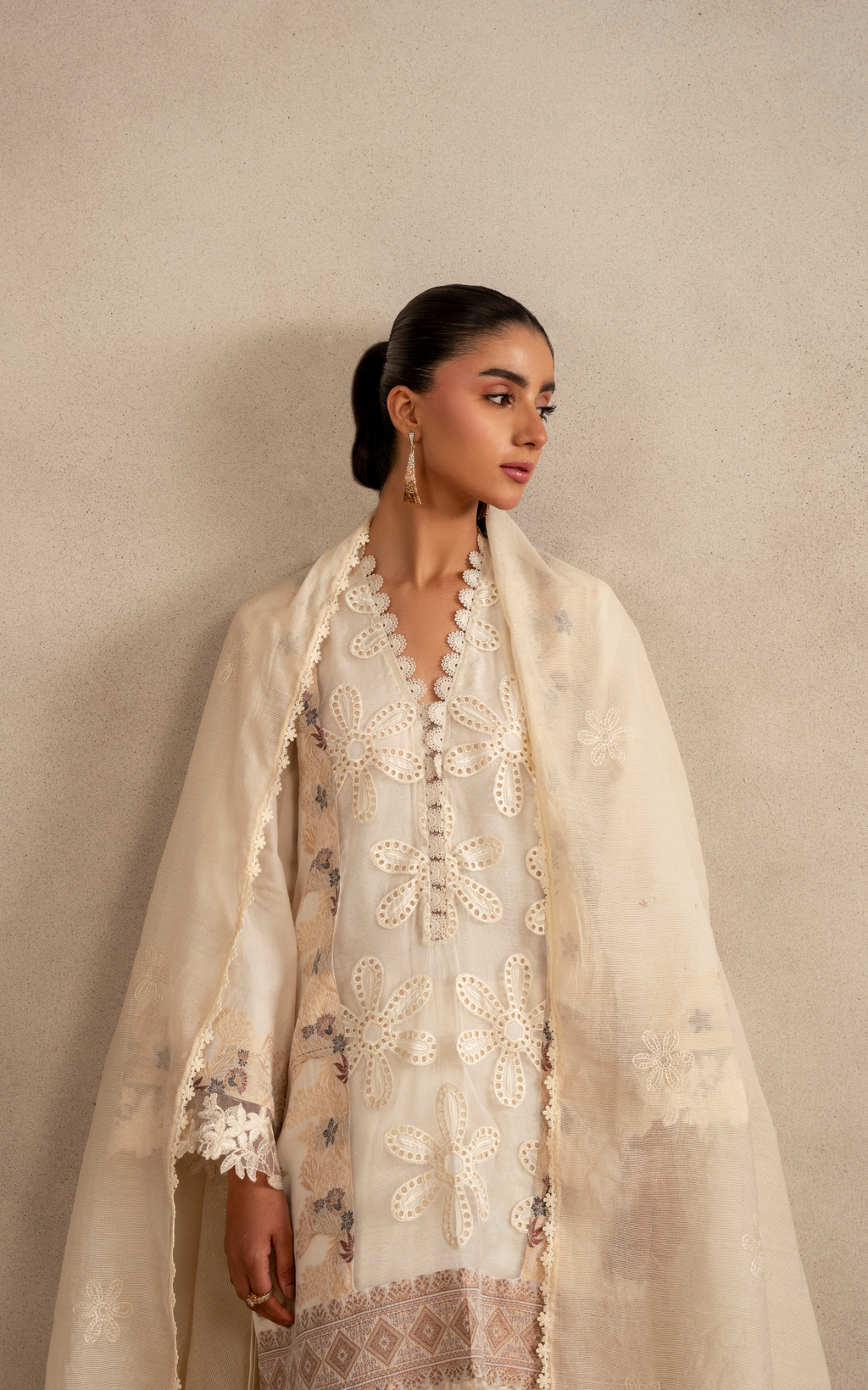 Asifa & Nabeel | Meraki 3 Pcs EMbroidered Lawn | Cloud Nine MSSL-09