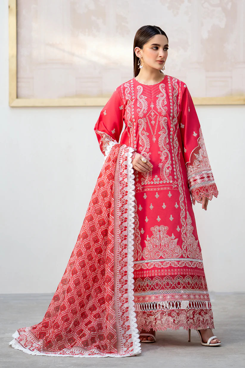 Saad Shaikh | Embroidered Lawn | Pie