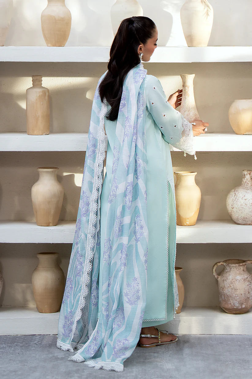 Saad Shaikh | Embroidered Lawn | Meraki