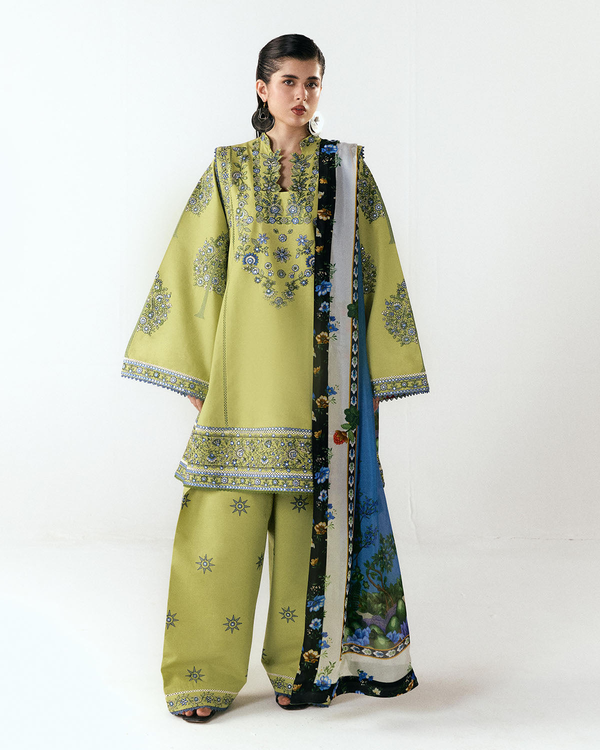 Jugnu | SS26 Edit 3 - Embroidered Lawn | Mai