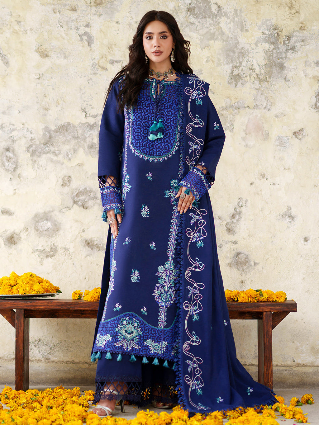 Mahnur | Nova Khaddar 3 PC | NV-12