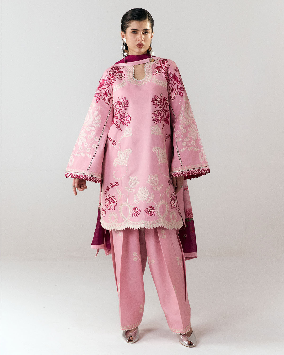 Jugnu | SS26 Edit 3 - Embroidered Lawn | Nanya