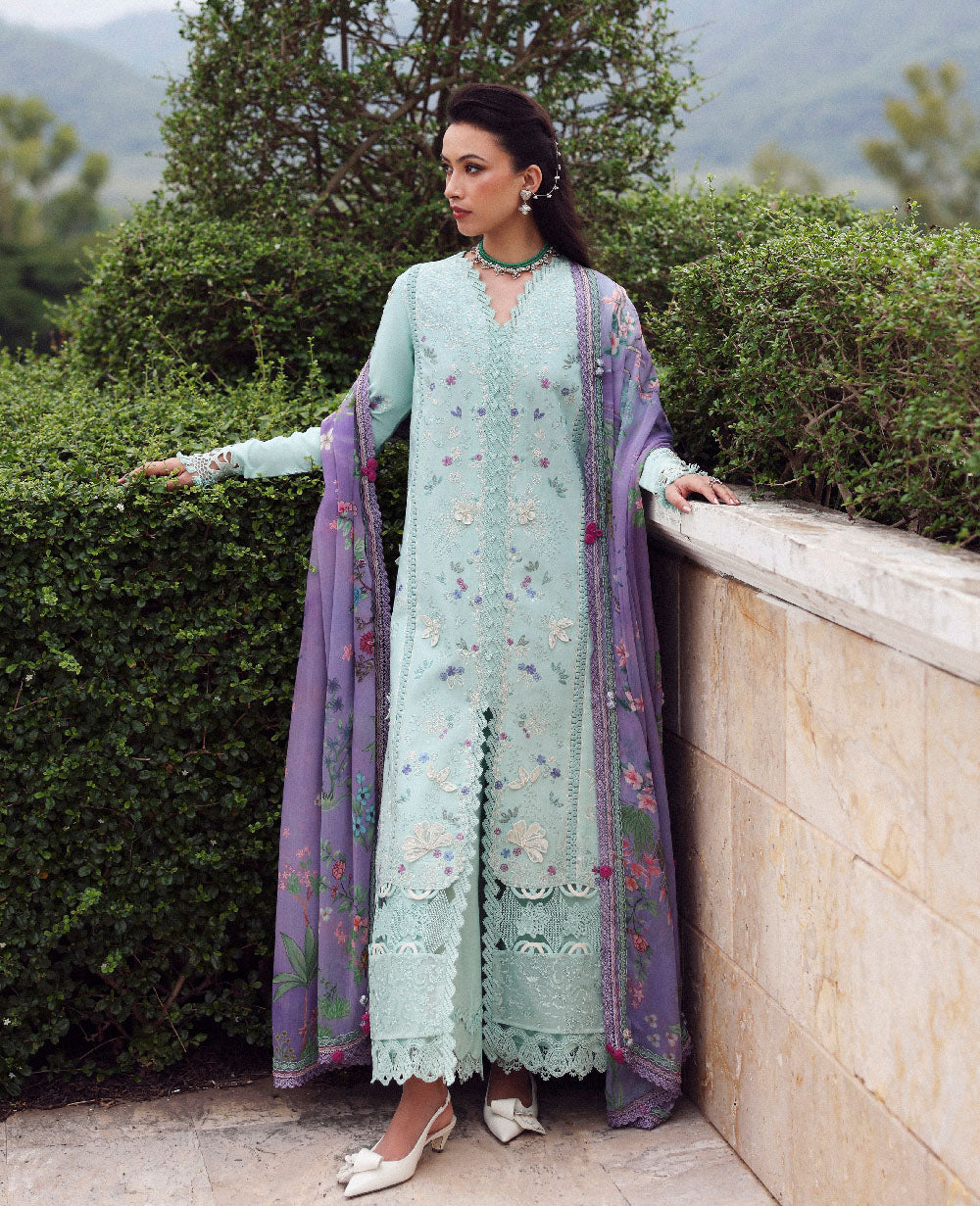 Republic | Lilas Luxury Unstitched Lawn '26 | Nerya