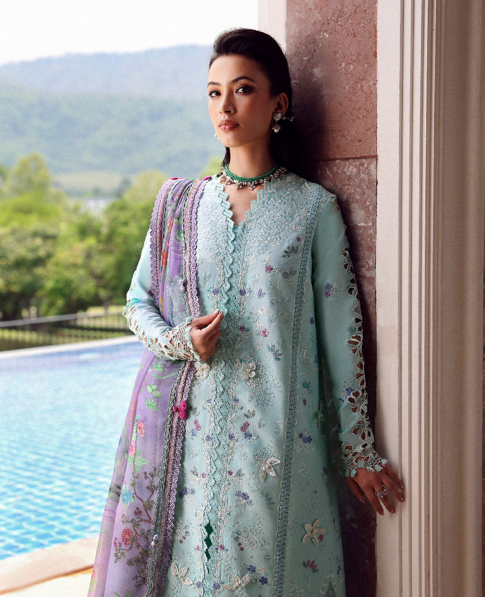 Republic | Lilas Luxury Unstitched Lawn '26 | Nerya