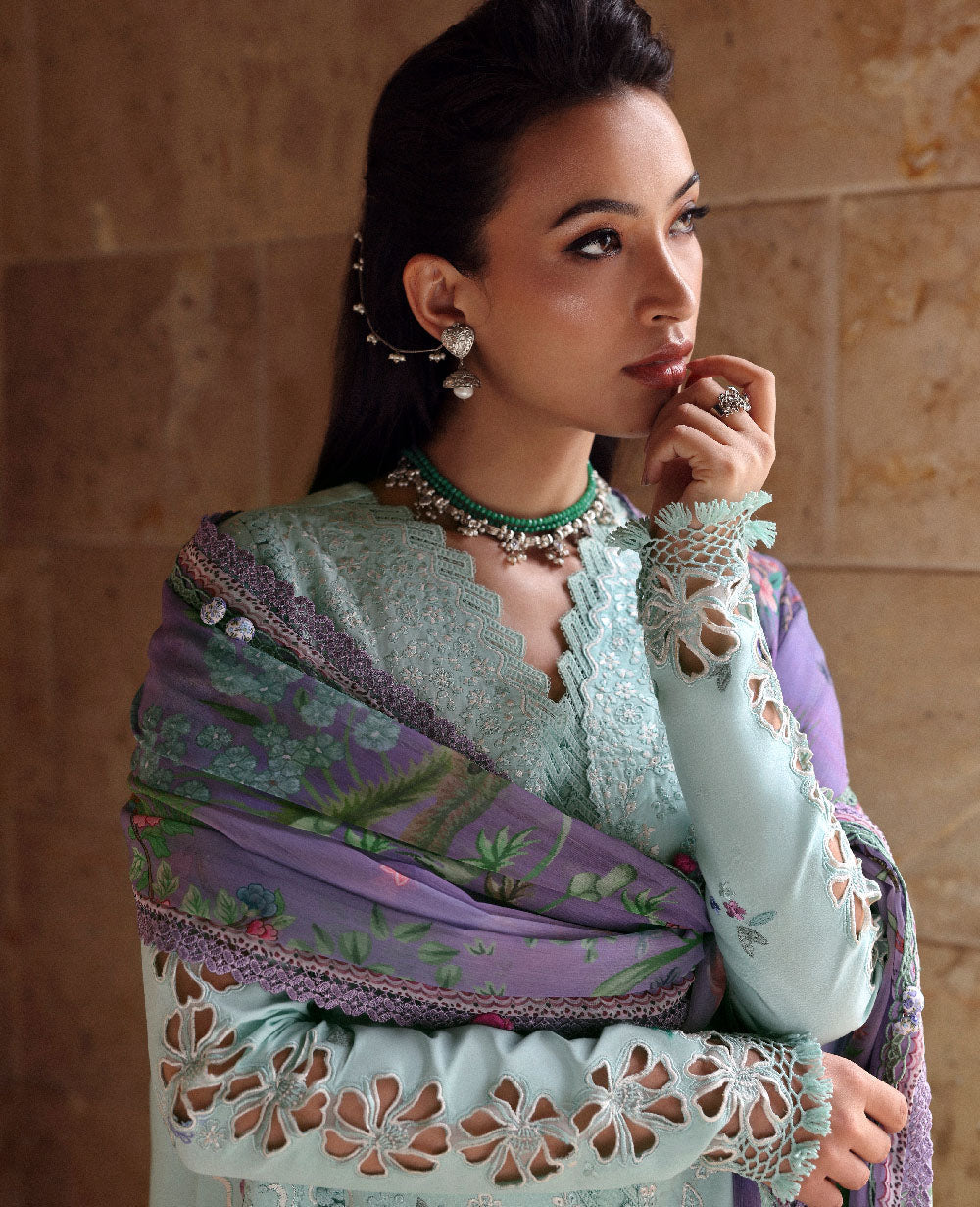 Republic | Lilas Luxury Unstitched Lawn '26 | Nerya