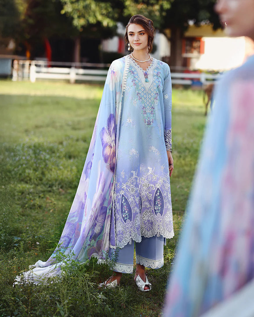 Mushq | Solace - Ombre Chikankari | Ombre Whisper