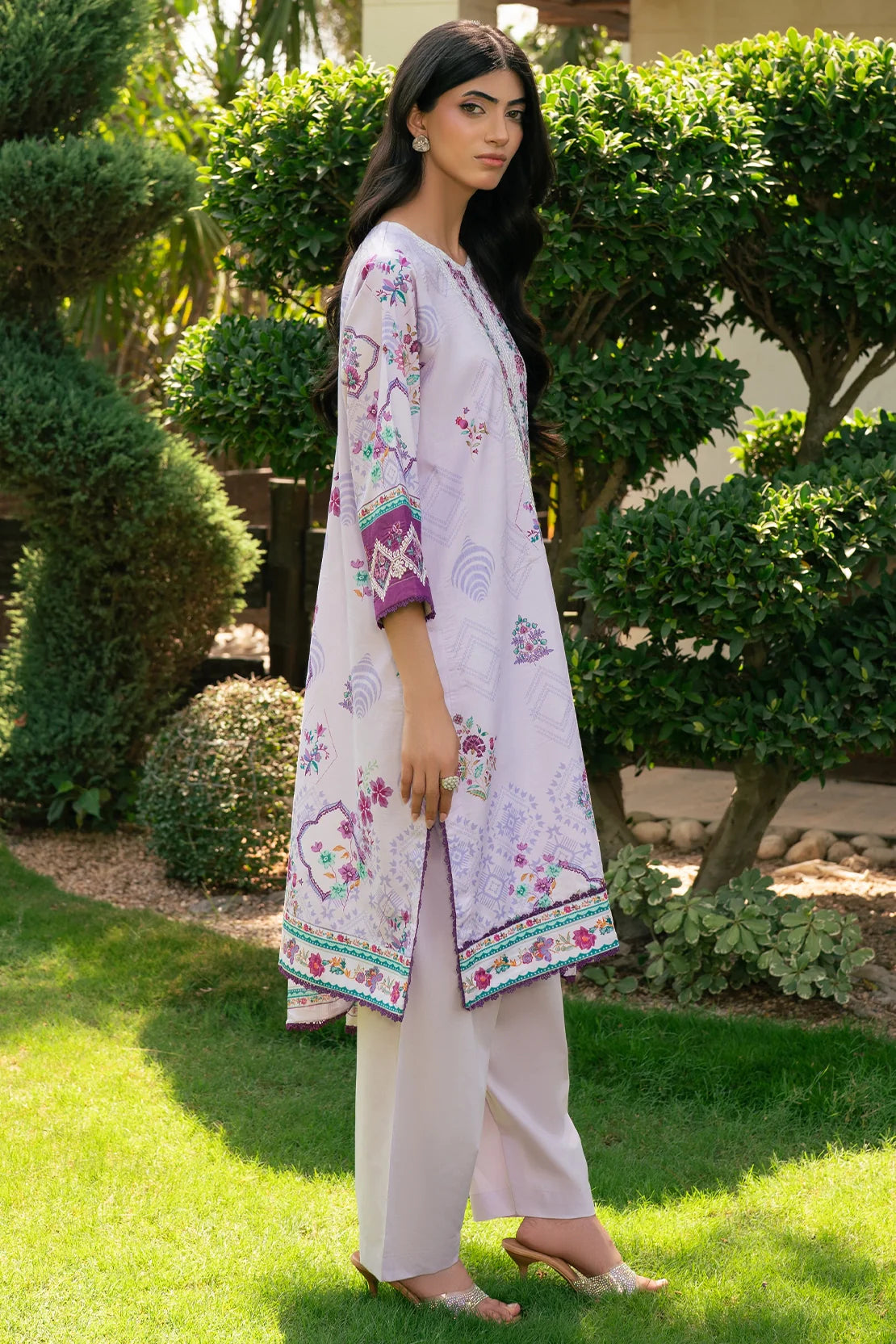 Rashid | Orissa Permium Embroidered Lawn | 3753