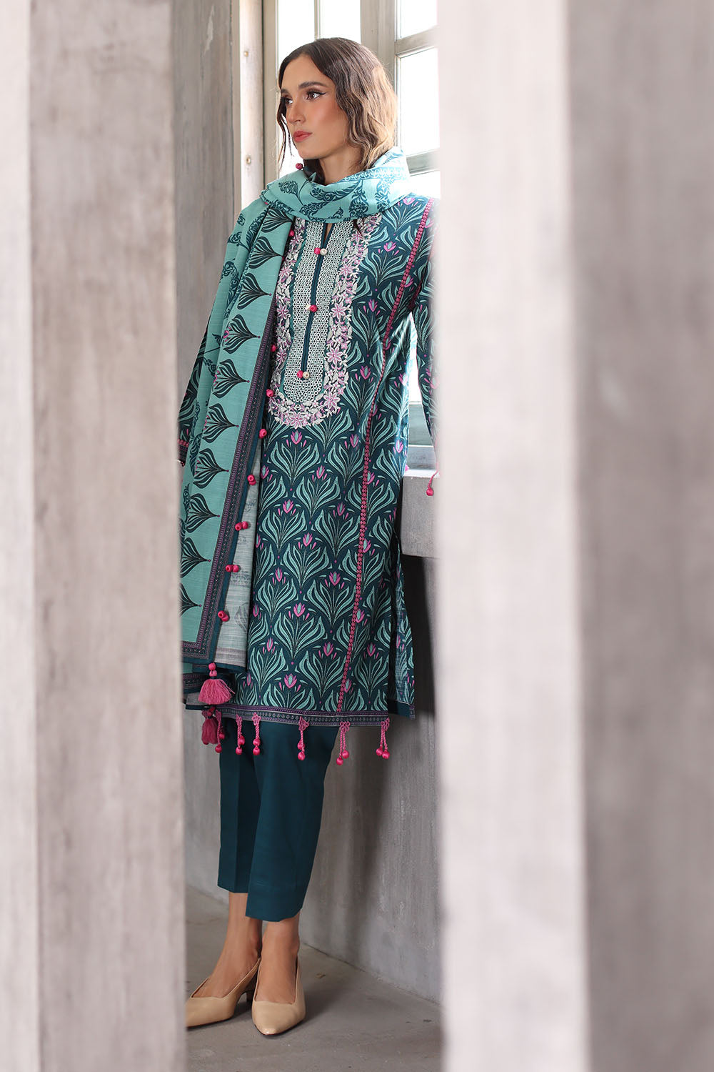 Gul Ahmad | Printed Karandi Winter | K-62067