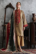 Gul Ahmad | Embroidered Printed Karandi Winter | AY-62015