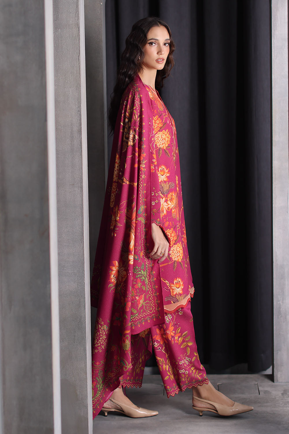 Gul Ahmad | Printed Karandi Winter | AY-62025