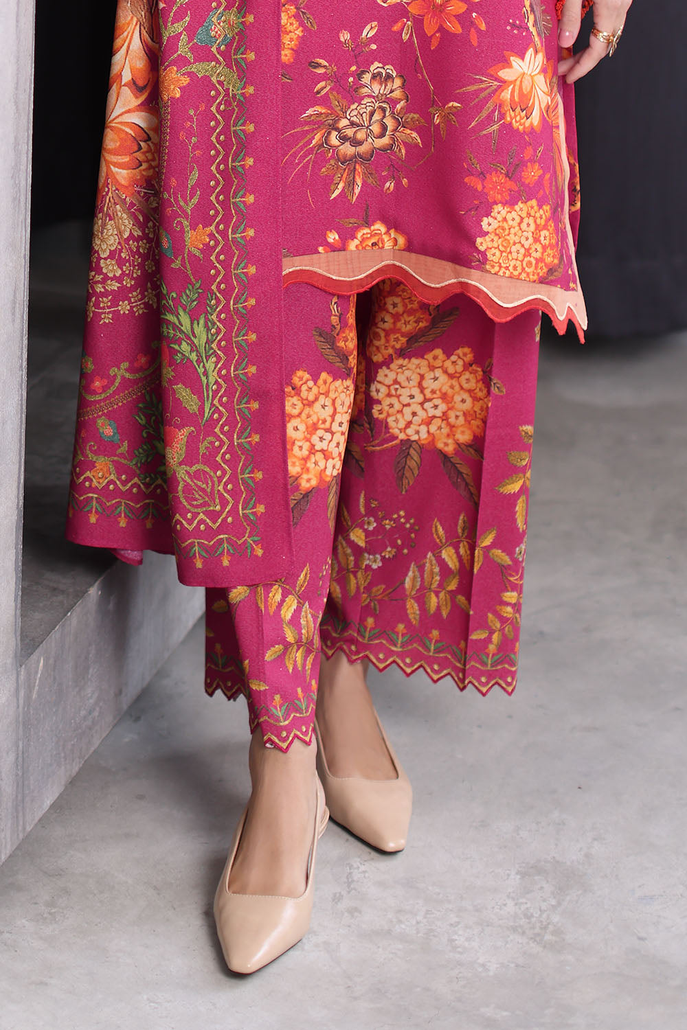 Gul Ahmad | Printed Karandi Winter | AY-62025