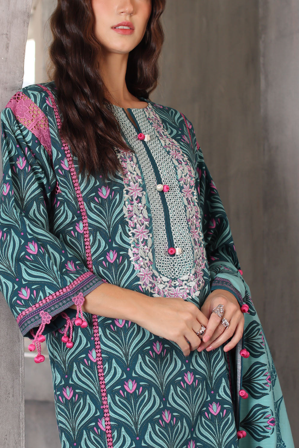 Gul Ahmad | Printed Karandi Winter | K-62067