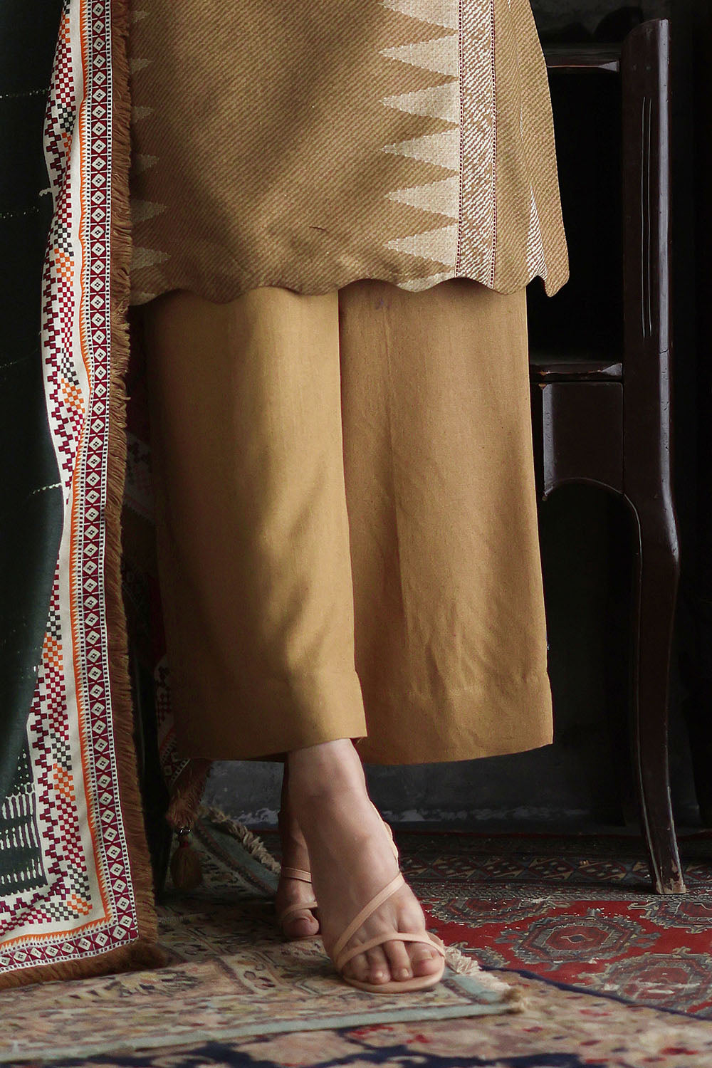 Gul Ahmad | Embroidered Printed Karandi Winter | AY-62015