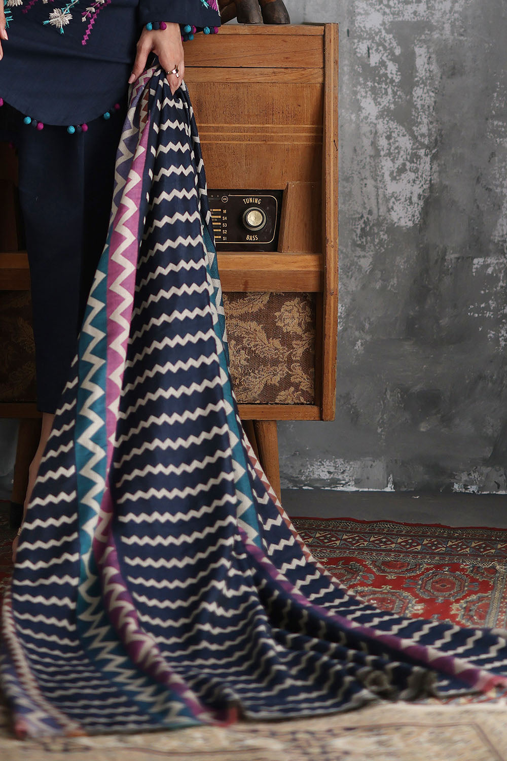 Gul Ahmad | Embroidered Khaddar Winter | AP-62026