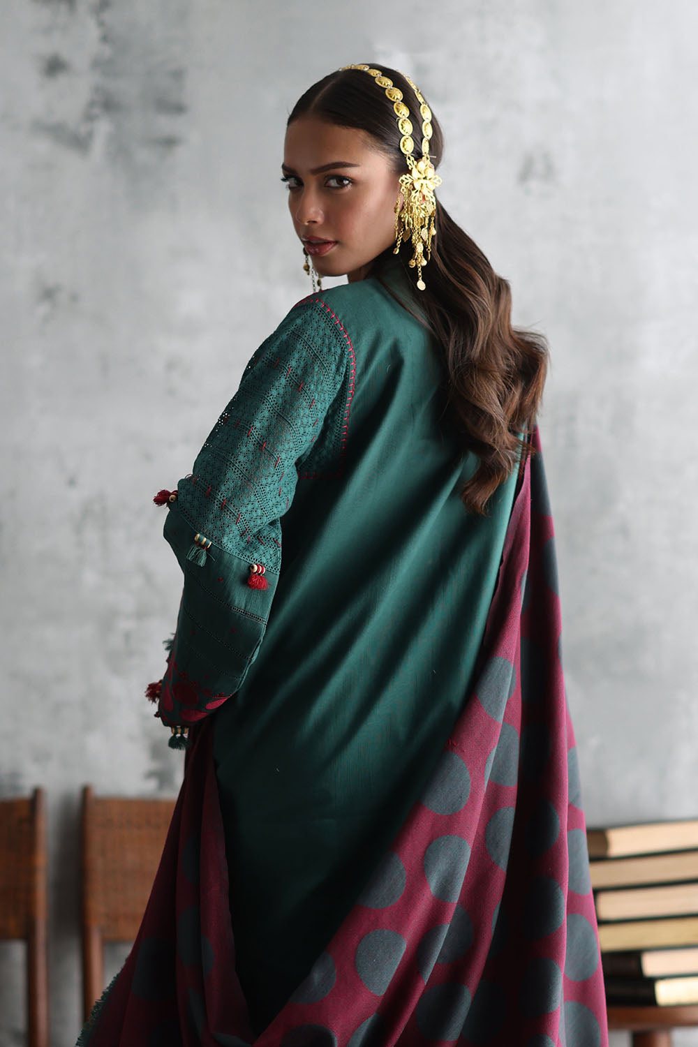 Gul Ahmad | Embroidered Khaddar Winter | AP-62036