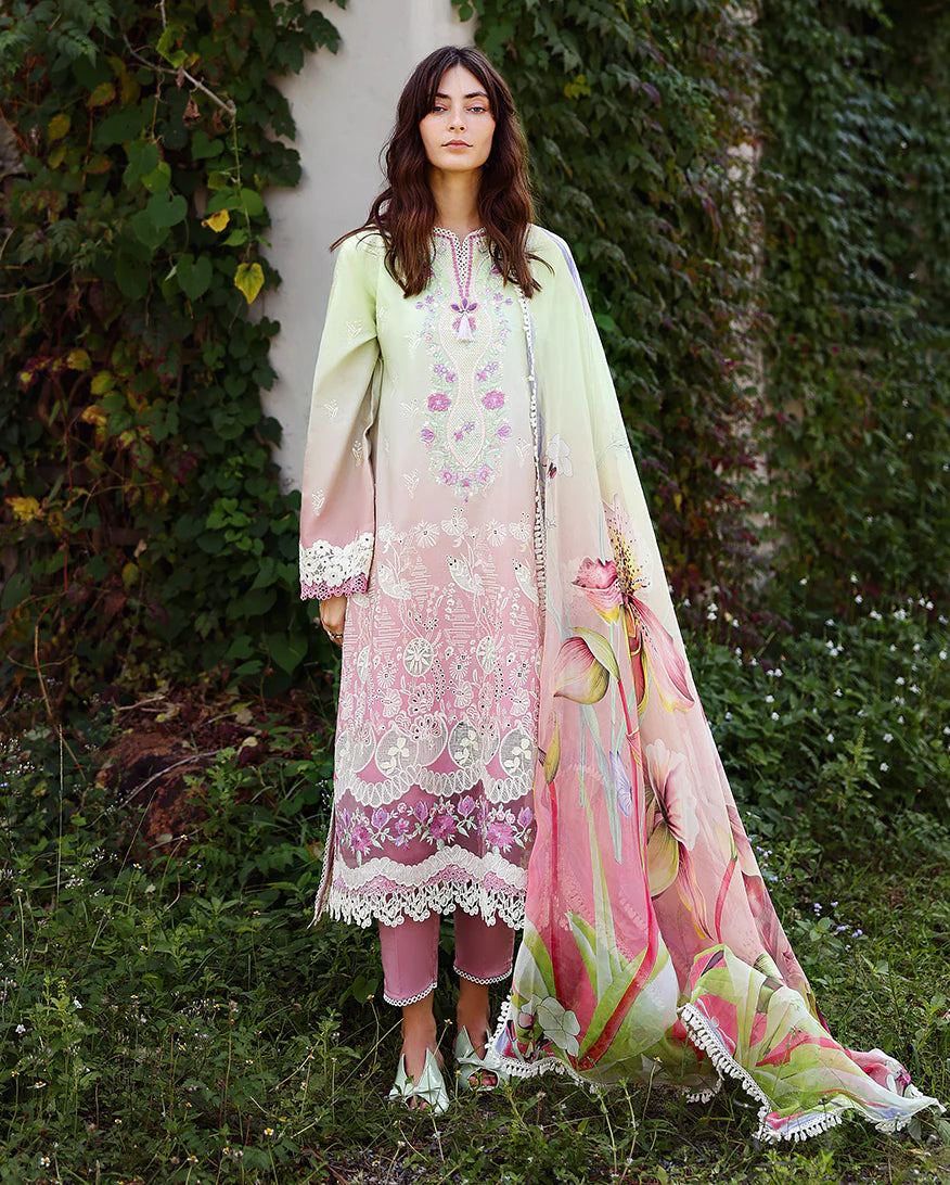 Mushq | Solace - Ombre Chikankari | Petal Pull