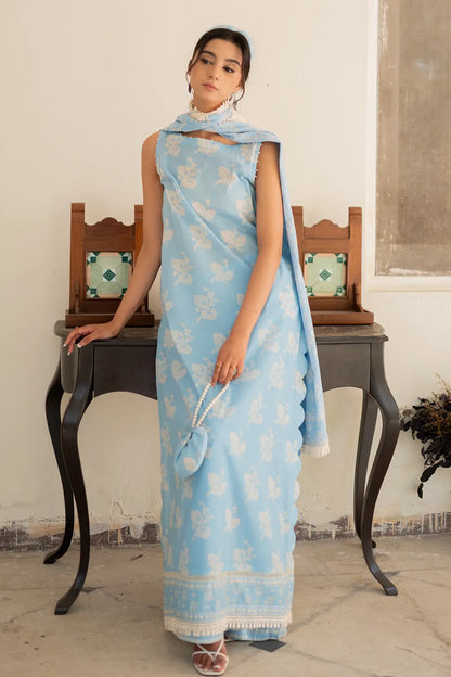 3 Piece - Digitally Printed Lawn - 8762