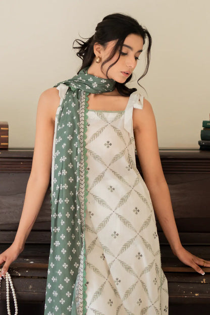 3 Piece - Digitally Printed Lawn - 8767