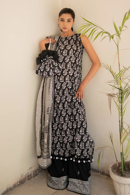 3 Piece - Digitally Printed Lawn - 8769