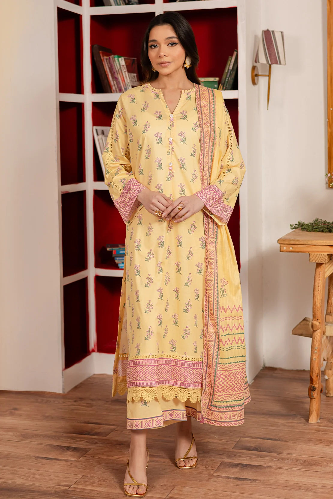 Rashid Textile | Print Diary Lawn | 519