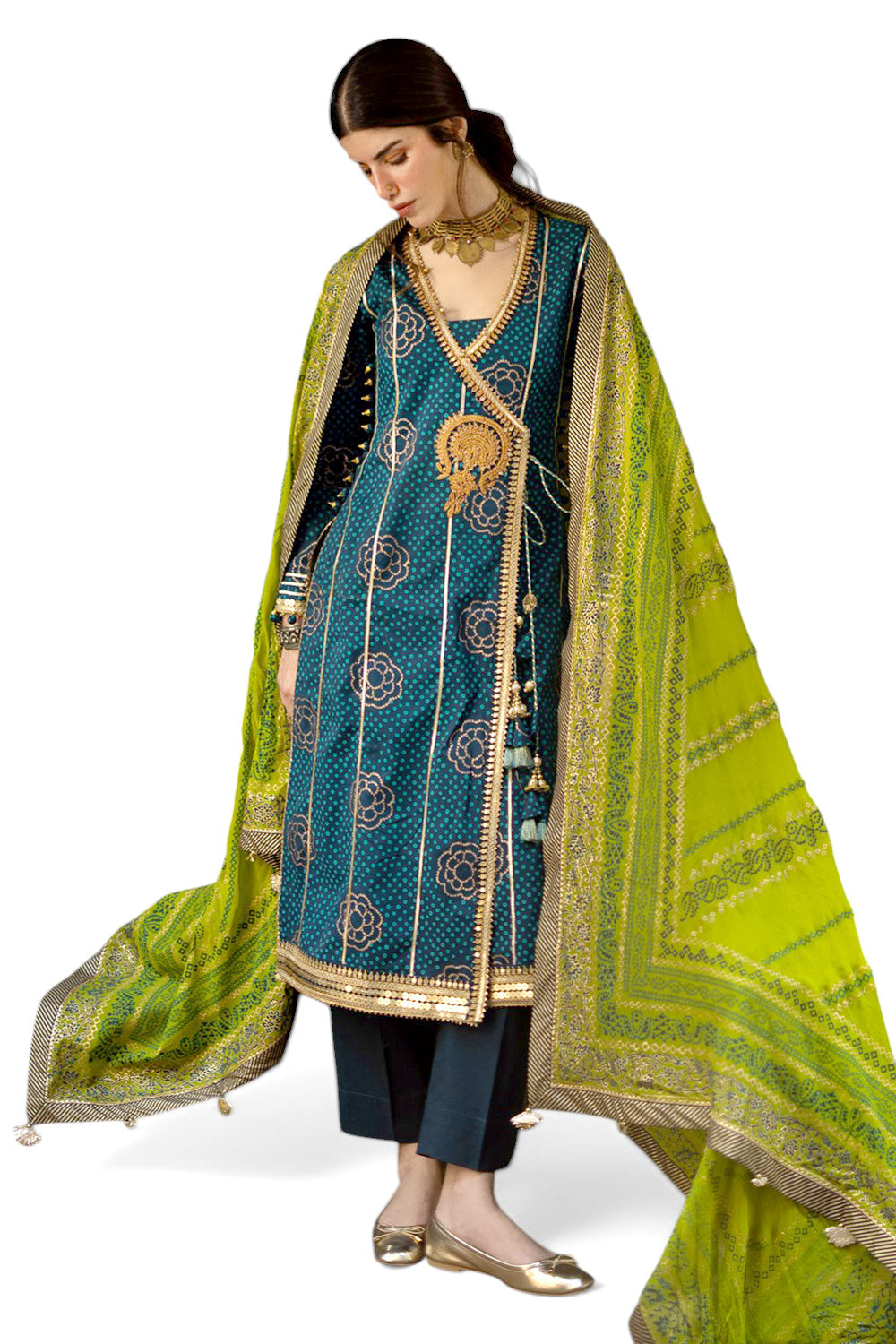 Gul Ahmad | Summer Embroidered Lawn Suit | BM-62025