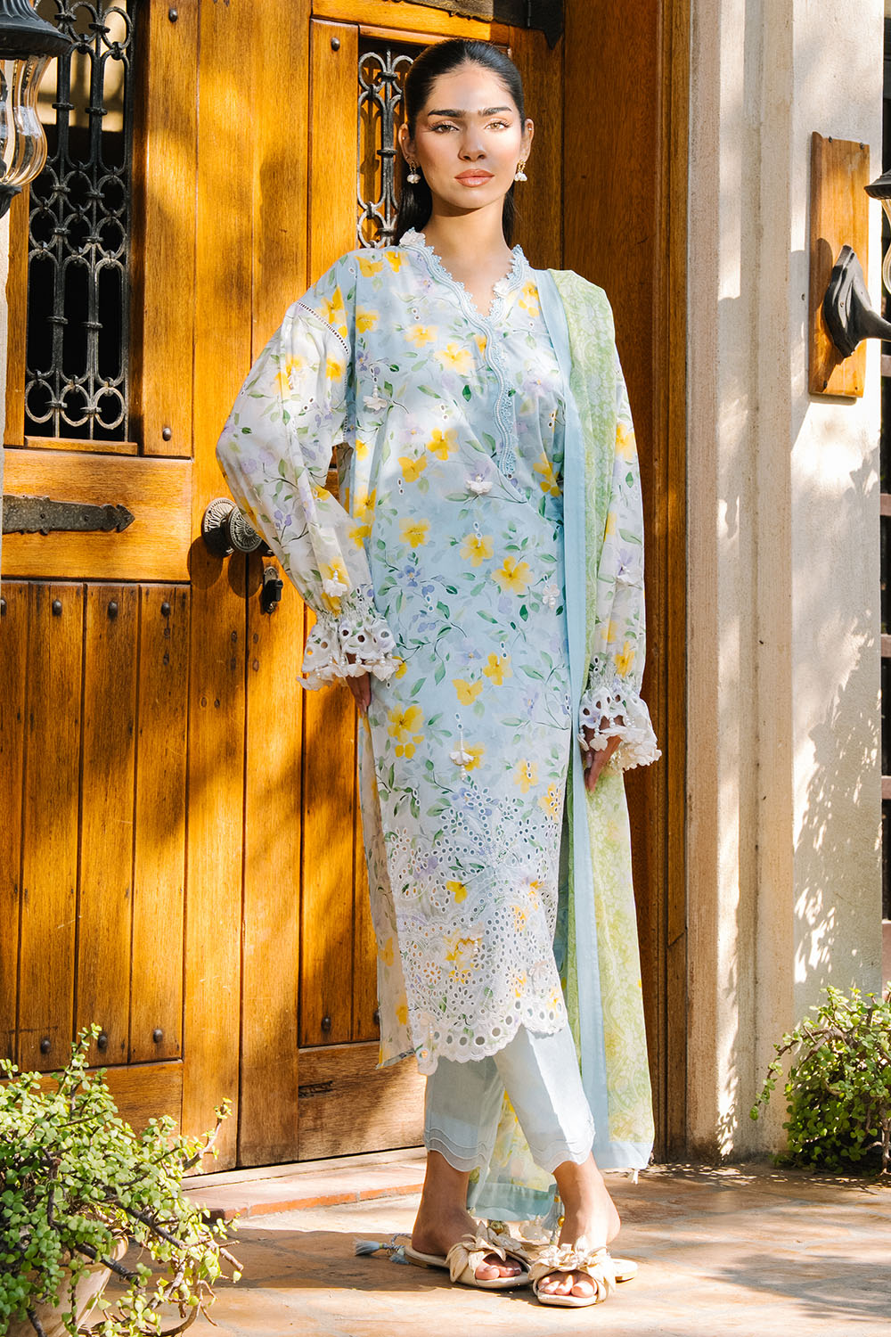 Gul Ahmad | Summer Embroidered Lawn Suit | BM-62009