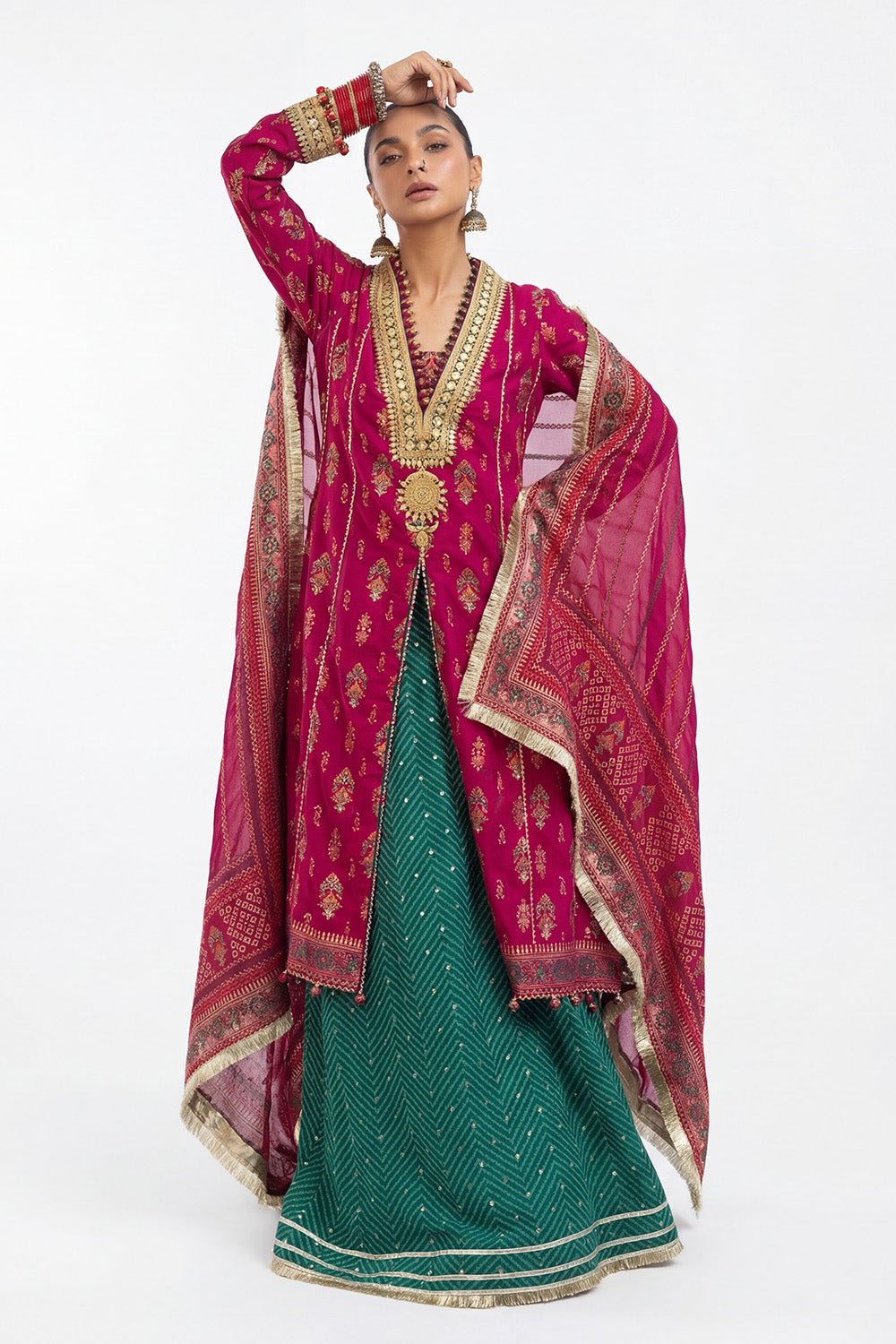 Gul Ahmad | Summer Embroidered Lawn Suit | BM-62031