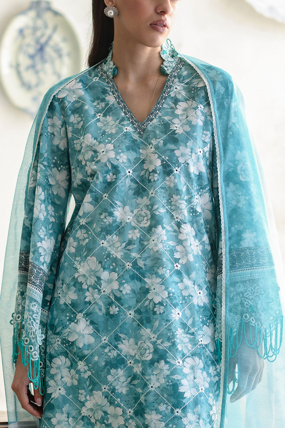 Gul Ahmad | Summer Embroidered Lawn Suit | CN-62002