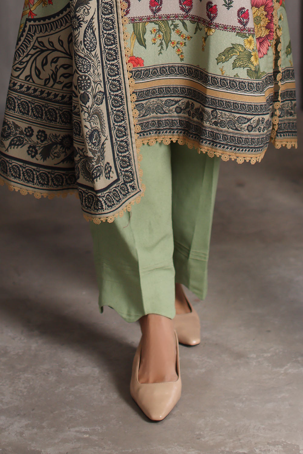 Gul Ahmad | Printed Karandi Winter | AY-62026