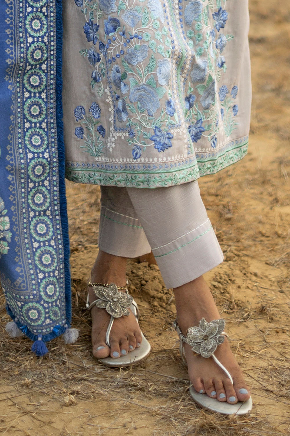 Gul Ahmad | Embroidered Khaddar Winter | K-62010
