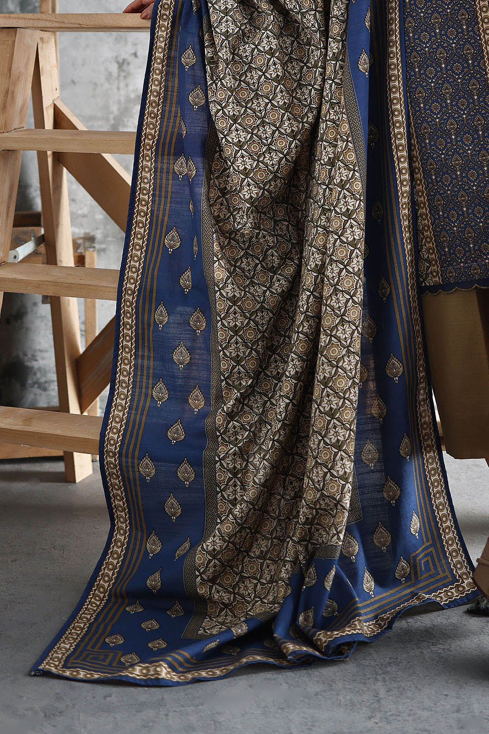 Gul Ahmad | Embroidered Khaddar Winter | K-52002