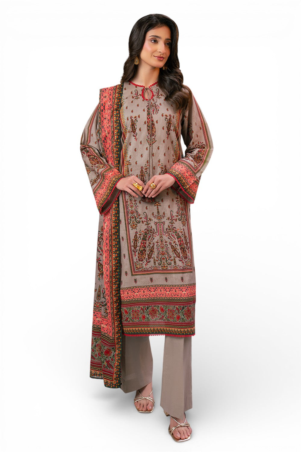 Gul Ahmed | Botanical 26' - 3 Piece Printed Lawn | CH-62002