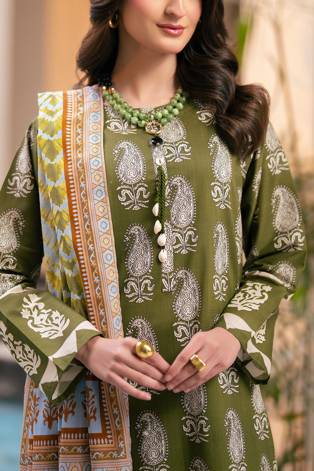 Gul Ahmed | Botanical 26' - 3 Piece Printed Lawn | CH-62006